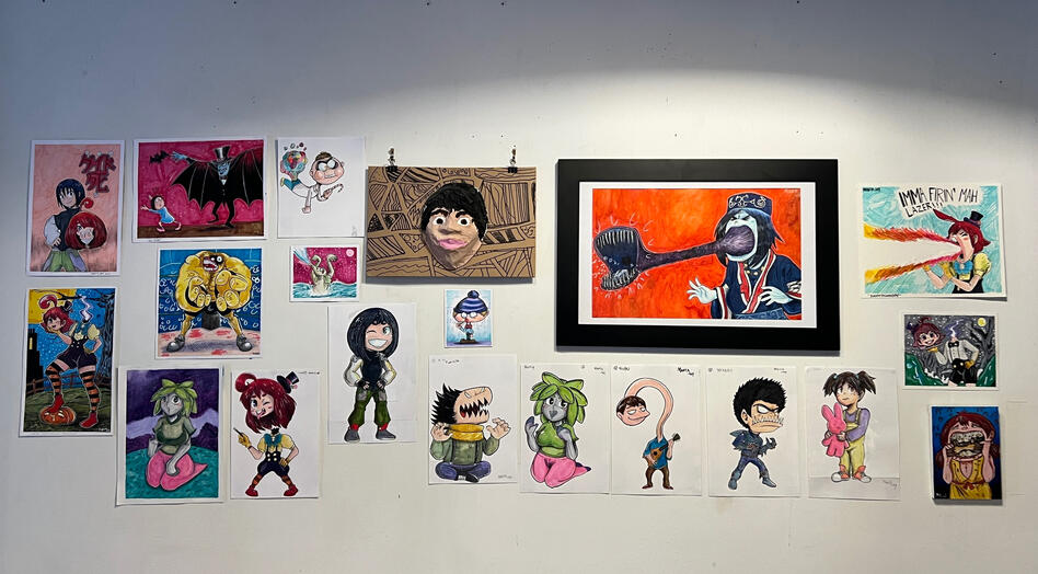 Featured Artist at Case Study Roasters, Feb-May 2025