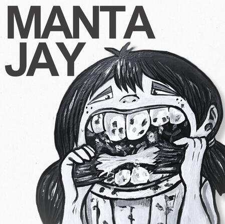 Manta Jay, Beaver Boy in black and white
